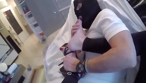 Mature shemale gets fucked and fucked by her male lover