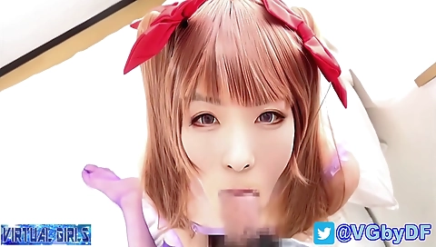 Asian shemale gets fucked in her pussy by her boyfriend