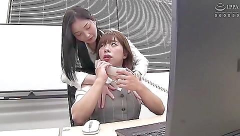 Asian japanese girl with a long skirt and a nice lingerie