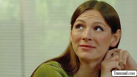 Gay guy fucks a shemale in hardcore anal and big tits