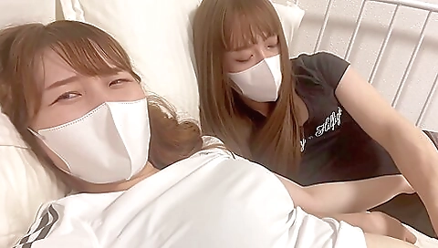 Japanese teen is in the action and she's very horny